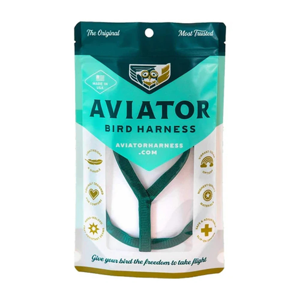 AVIATOR Bird Harness & Leash from The Parrot University