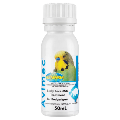 AvimecScaly face mite treatment Vetafarm 50ml