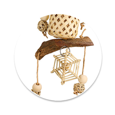 Bainbridge Naturals Bamboo Web Lantern from Bainbridge