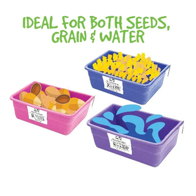 Bainbridge Rectangle Plastic Feeder/Drinker from Bainbridge