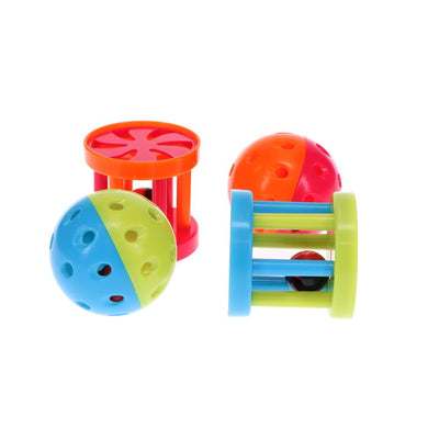 Scream Barrel & Ball Foot Toy 4pk from Scream