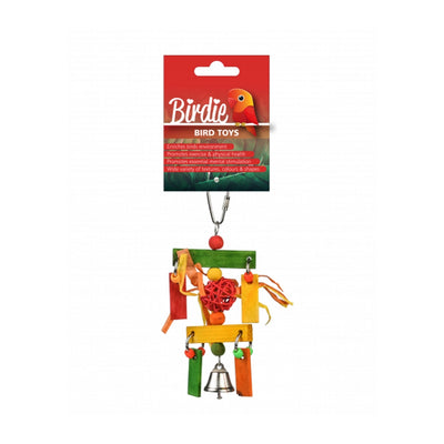 Birdie Wicker Ball Dangler from Birdie