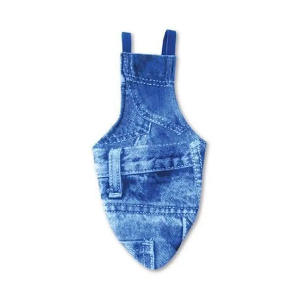 Denim FeatherWear FlightSuit - Reusable Bird Diaper from Avian Fashions