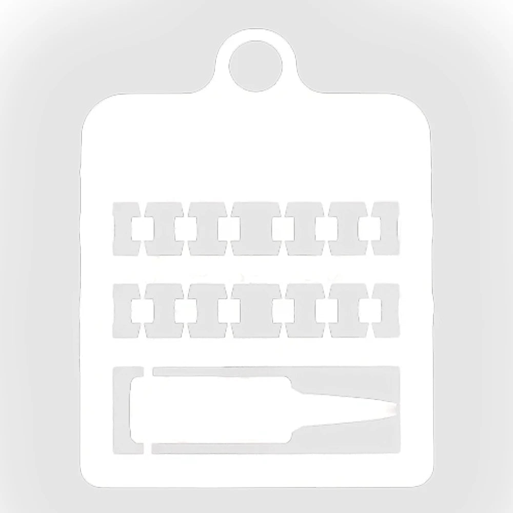 E-Z Finch Plastic Split Rings from Rings4Wings