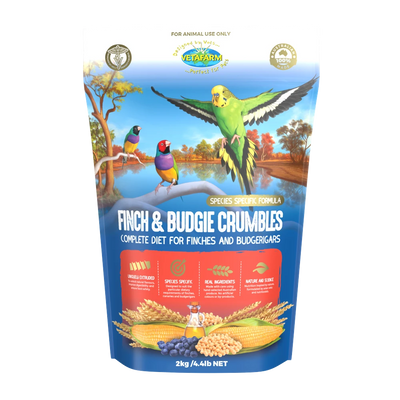 Vetafarm Finch & Budgie Crumbles from Vetafarm