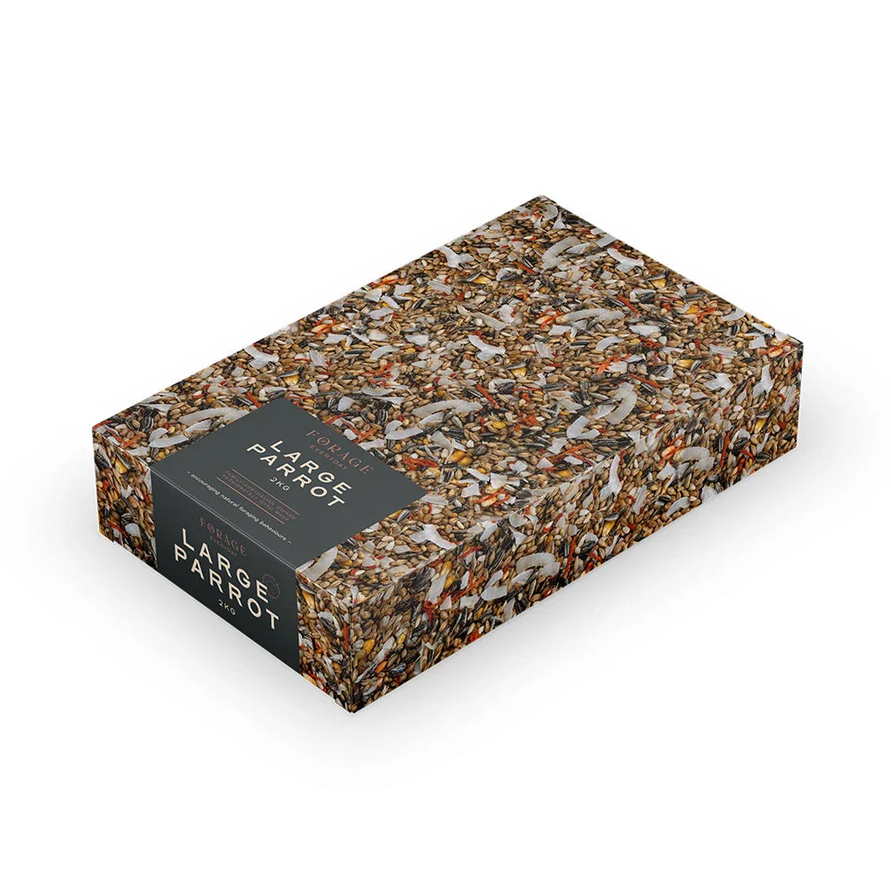 Forage Everyday Large Parrot Light Blend 2kg (Excl. TAS & WA) from Forage Gourmet Seed