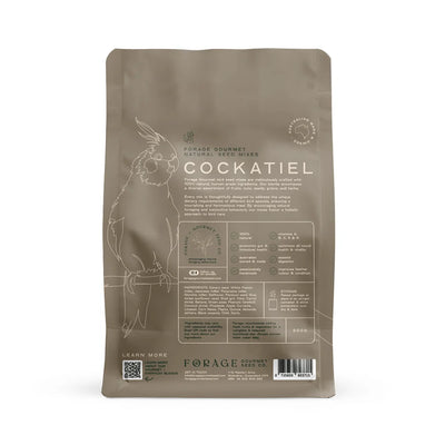 Forage Gourmet Cockatiel 500g (Excl. TAS & WA)
