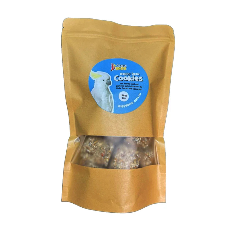 Happy Beak Low-Fat Parrot Cookie 300g (Excl. TAS & WA) from Happy Beak