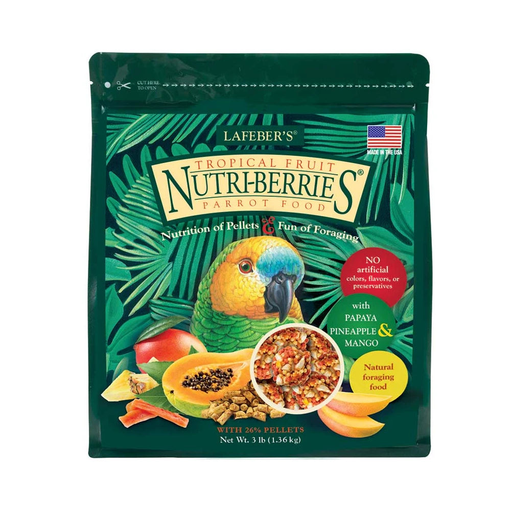Lafeber Tropical Fruit Nutri-Berries for Parrots (Excl. TAS & WA) from Lafeber