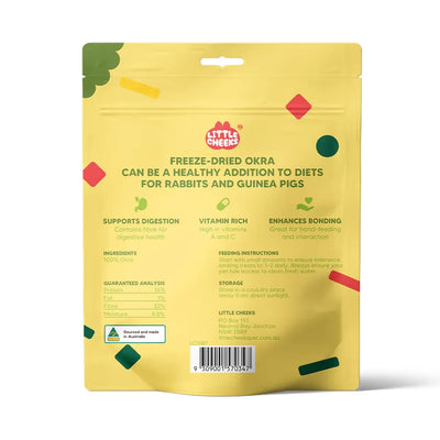 Little Cheeks Freeze-Dried Okra 15g
