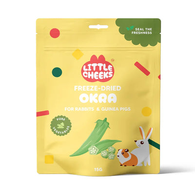 Little Cheeks Freeze-Dried Okra 15g