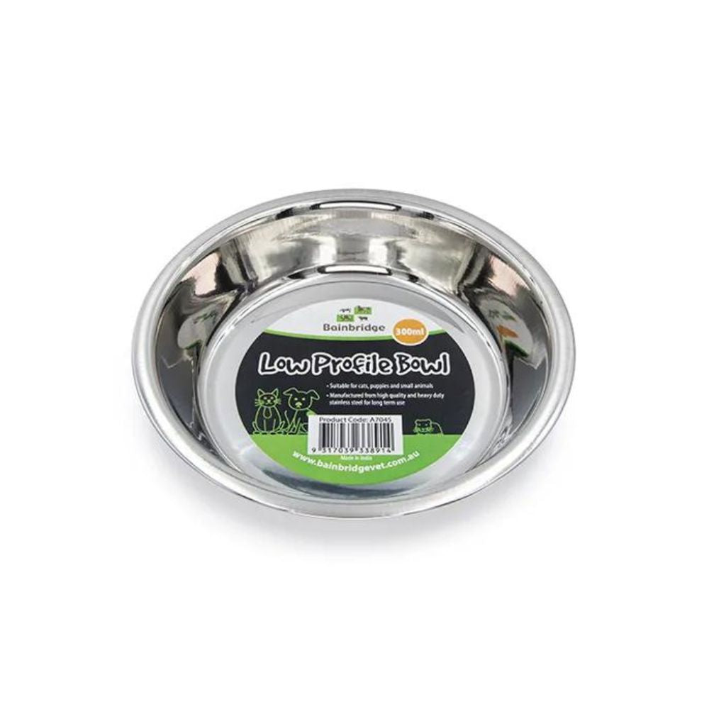 Bainbridge Low Profile Stainless Steel Bowl 300ml from Bainbridge