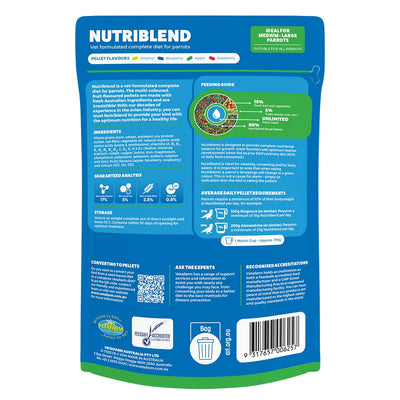 Vetafarm Nutriblend Pellets Small