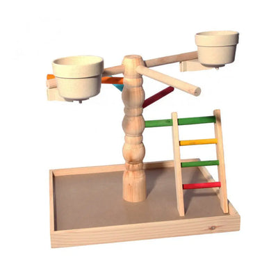 Avi One Parrot Gym with Feeders (In-Store Only) from Avi One