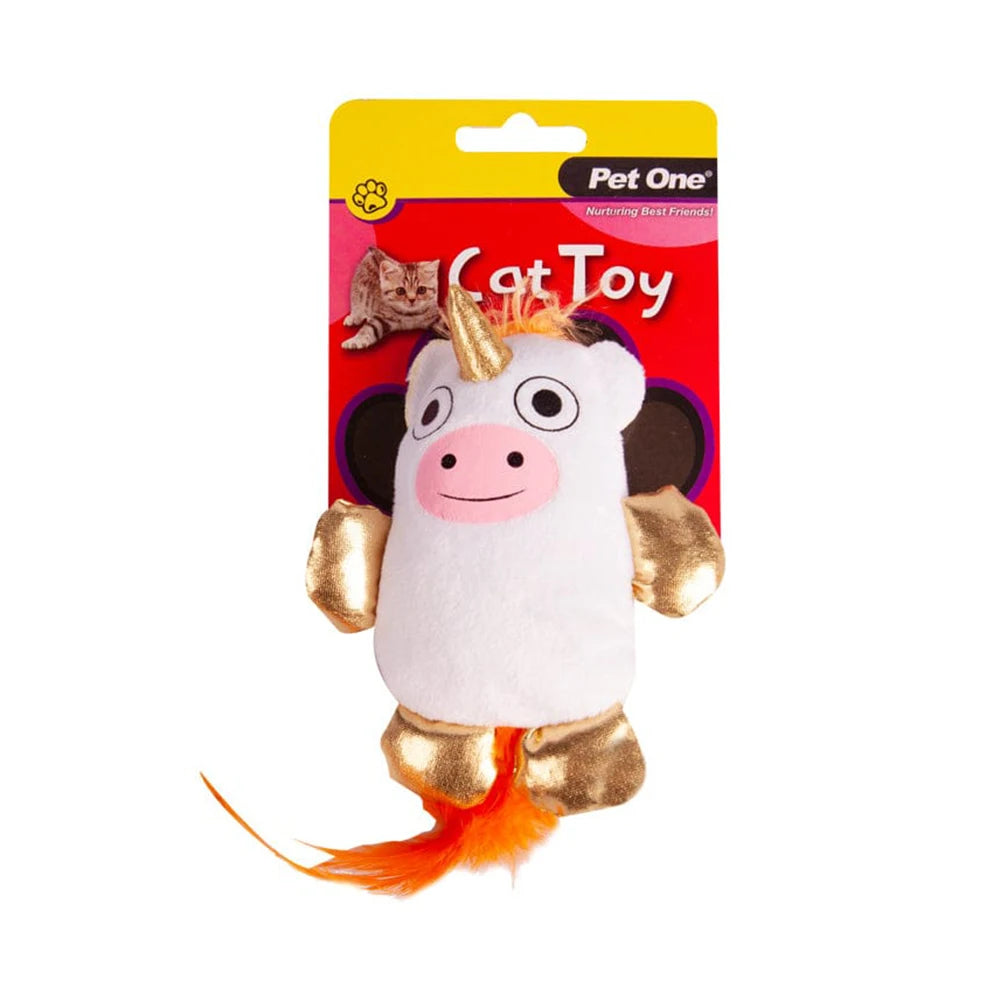 Pet One Plush MooNicorn with Feather 10.5cm from Pet One