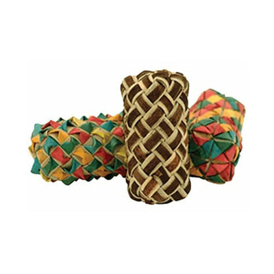 Planet Pleasures Cylinder Woven Foot Toy (3pk) from Planet Pleasures
