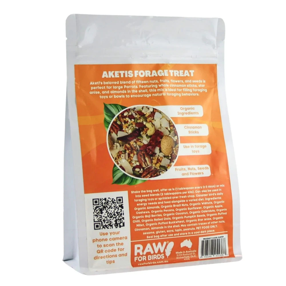 Raw For Birds Aketi's Forage Treat (Excl. TAS & WA) from Raw For Birds