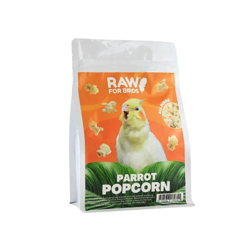 Raw For Birds Parrot Popcorn (Excl. TAS & WA) from Raw For Birds