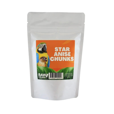Raw For Birds Star Anise Chunks (Excl. TAS & WA) from Raw For Birds