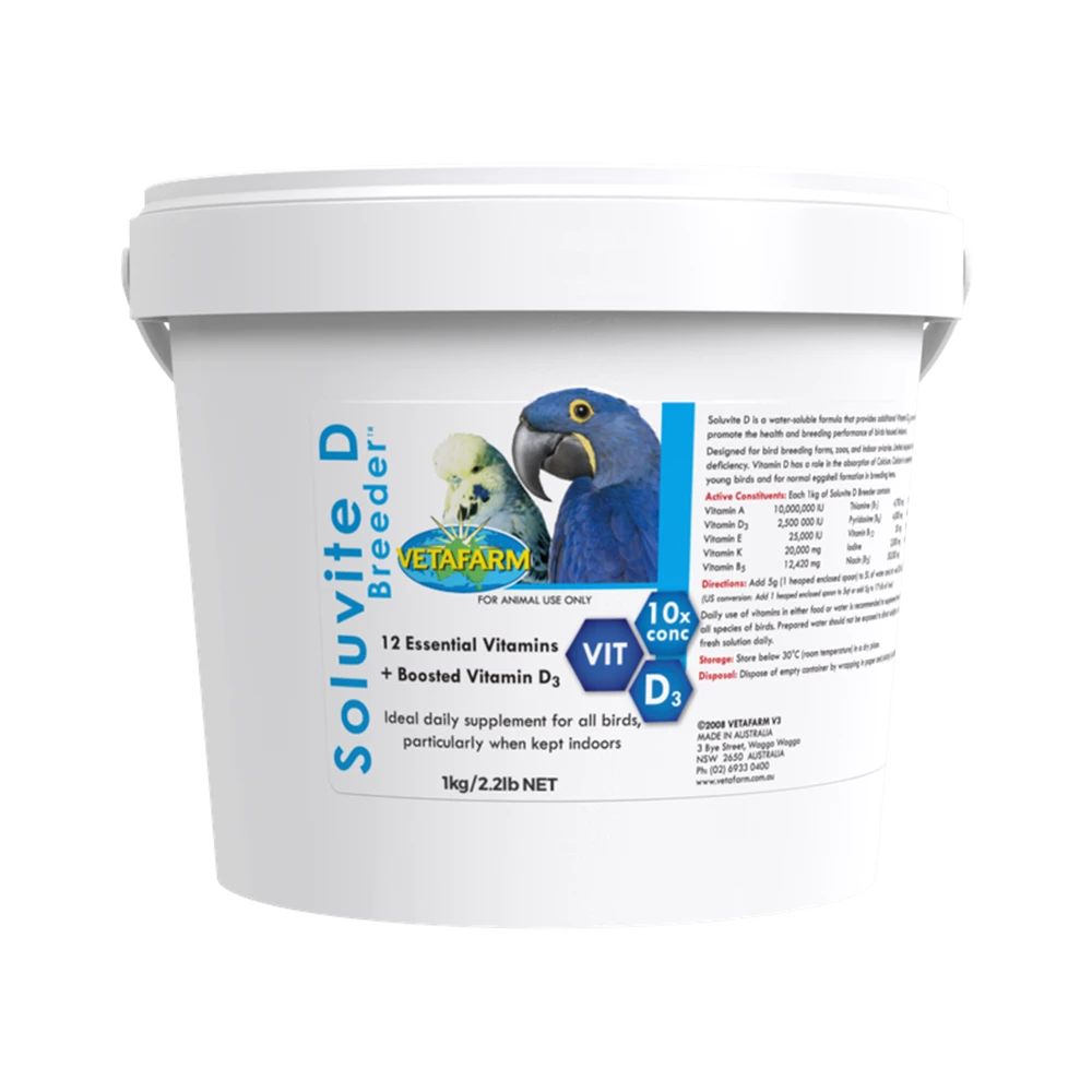 Vetafarm Soluvite D Breeder from Vetafarm