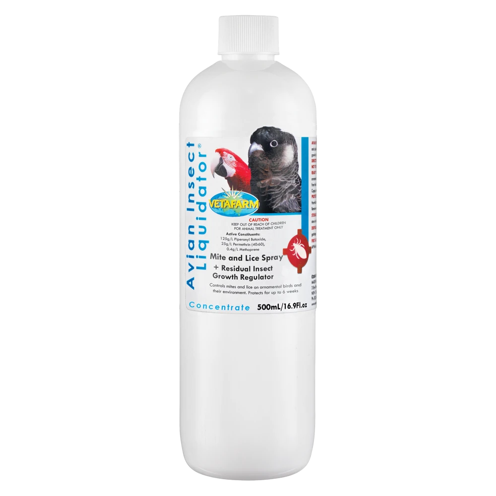Vetafarm Avian Insect Liquidator Concentrate from Vetafarm500ml