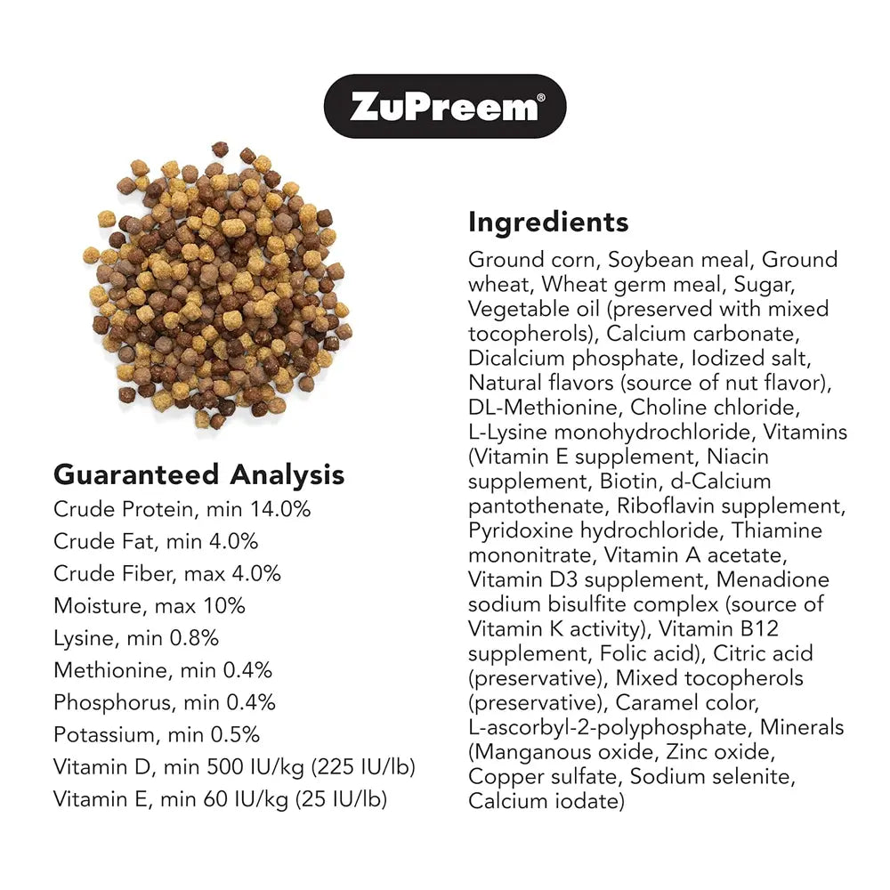 ZuPreem NutBlend Medium Birds 907g from ZuPreem