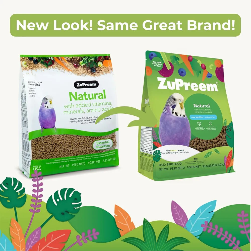 ZuPreem Natural Small Birds 1kg