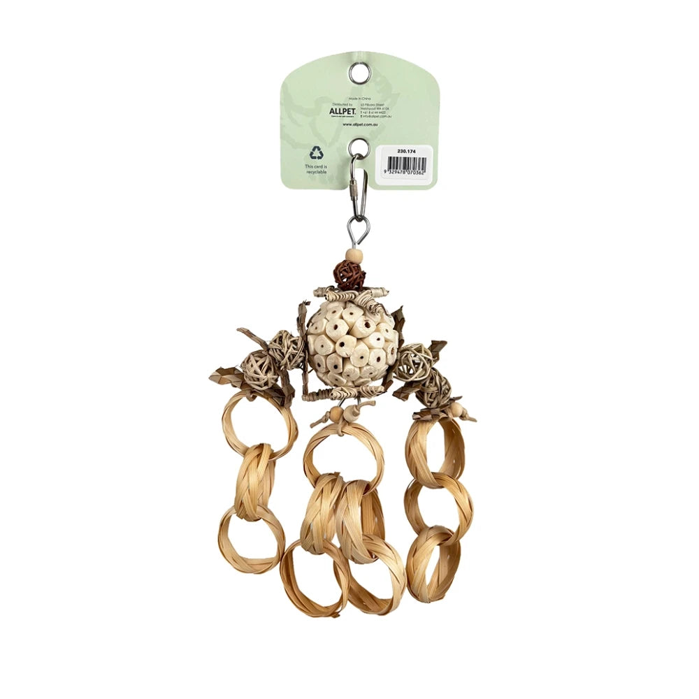 Avian Care Sola Ball Chain Falls showing the back view
