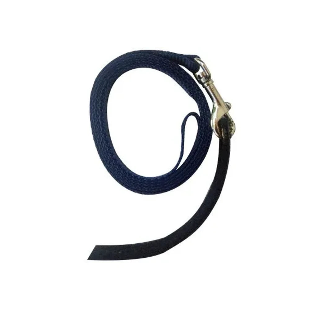 Avian Fashions Leash for FeatherWear FlightSuit (Anchor Line Navy) showing the Front View
