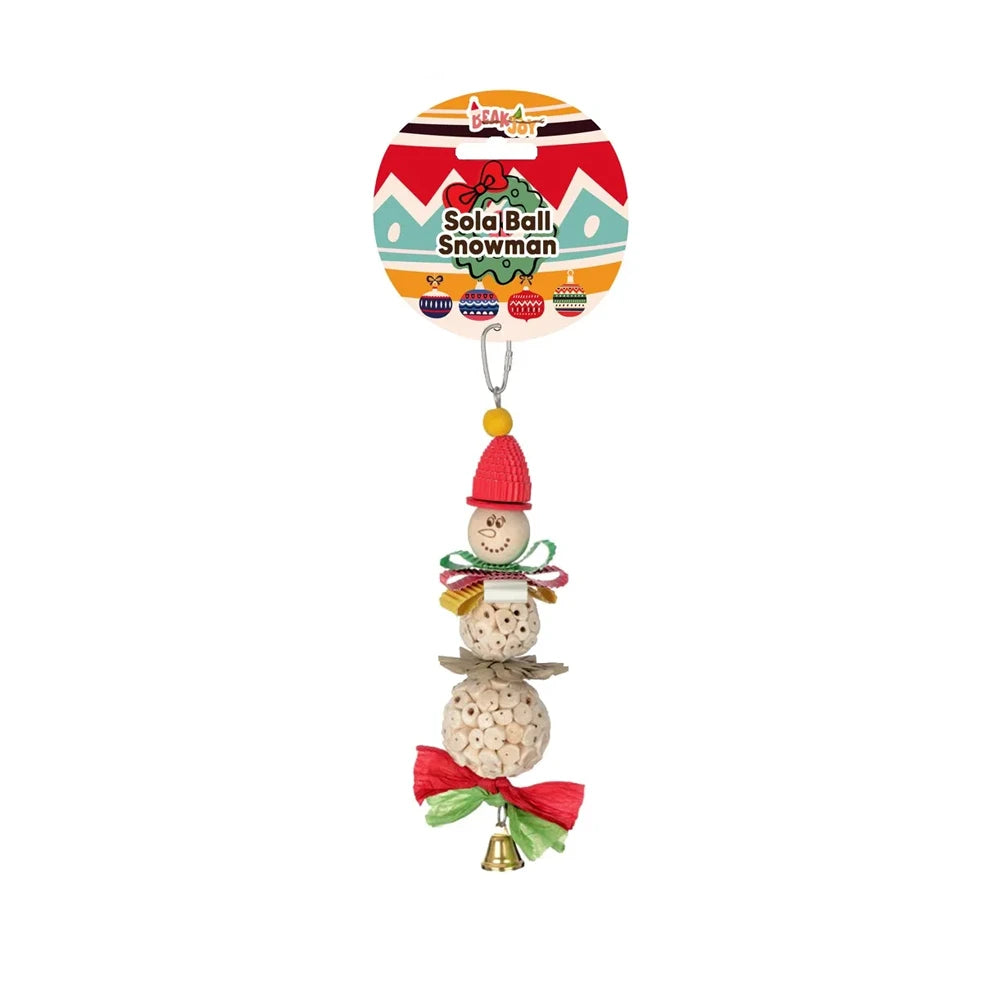 Beak joy sola ball snowman showing the main view