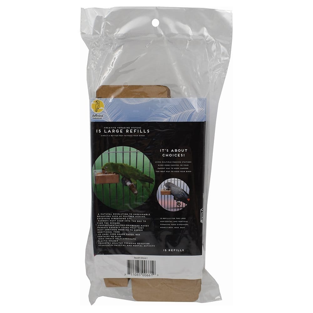 Featherland Paradise Foraging Holder Refills Large from Featherland Paradise