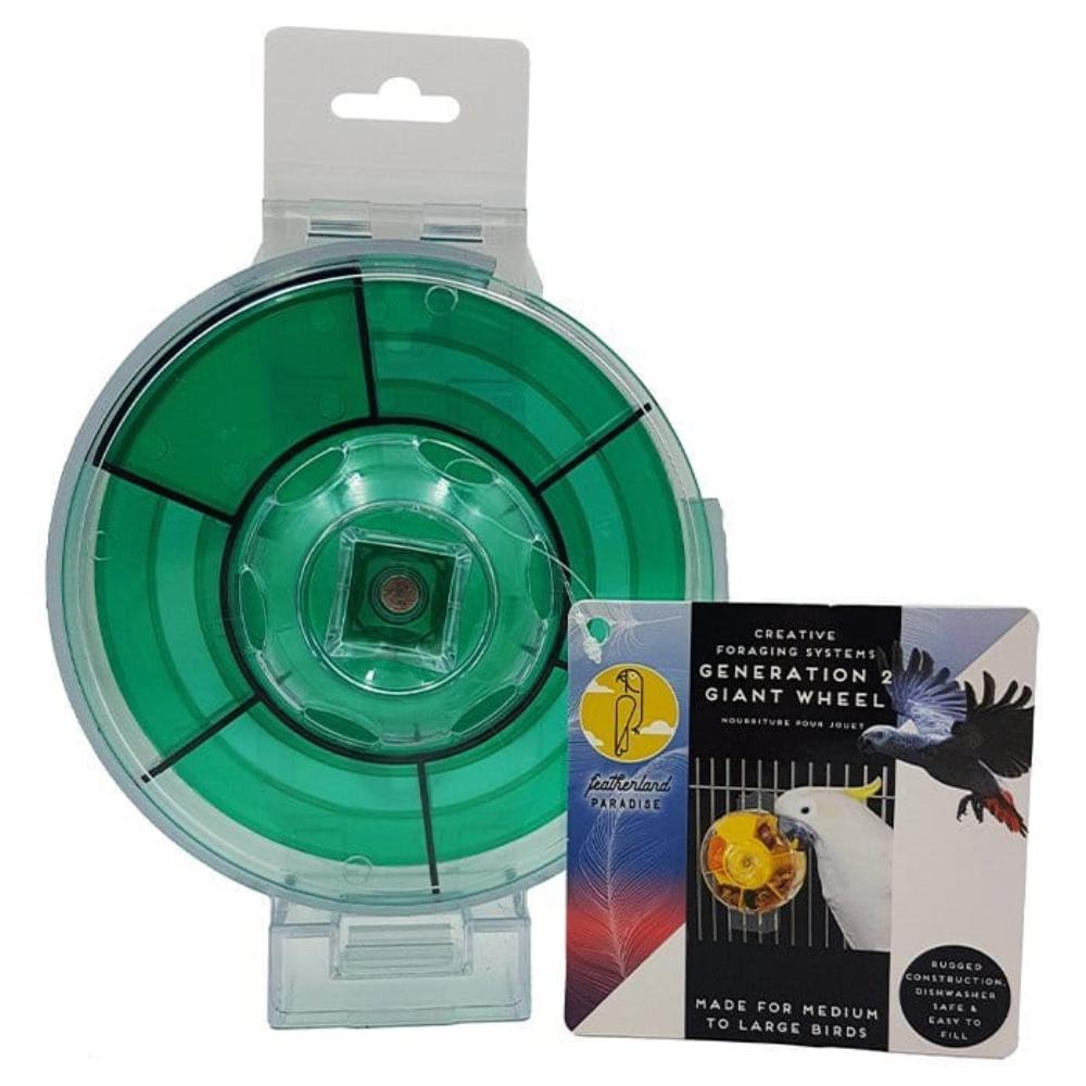 Featherland Paradise Generation 2 Giant Foraging Wheel from Featherland Paradise