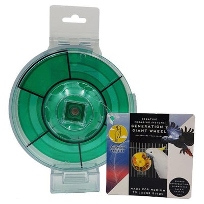 Featherland Paradise Generation 2 Giant Foraging Wheel from Featherland Paradise