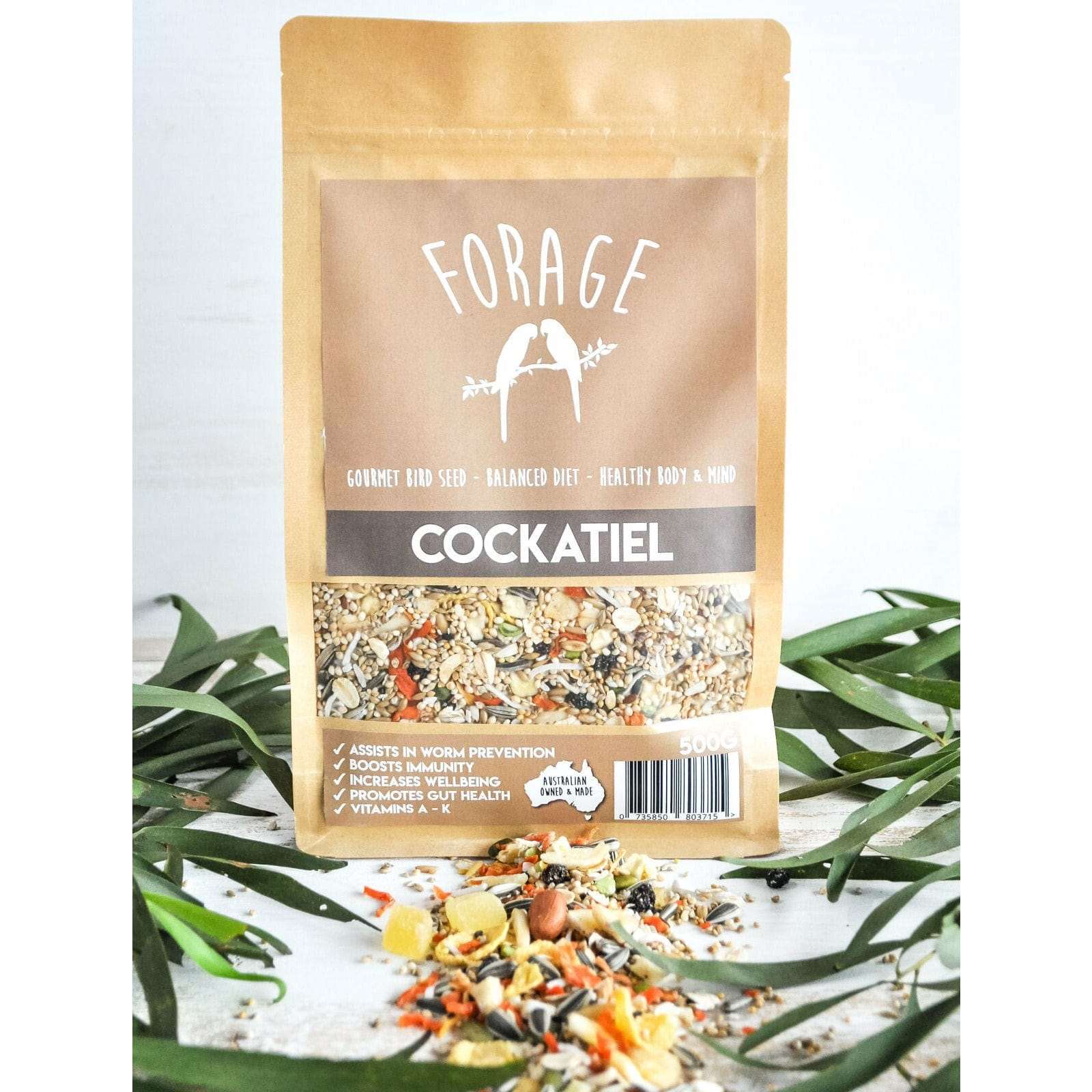 Forage Cockatiel Mix (Excl. TAS & WA) from Forage Gourmet Seed