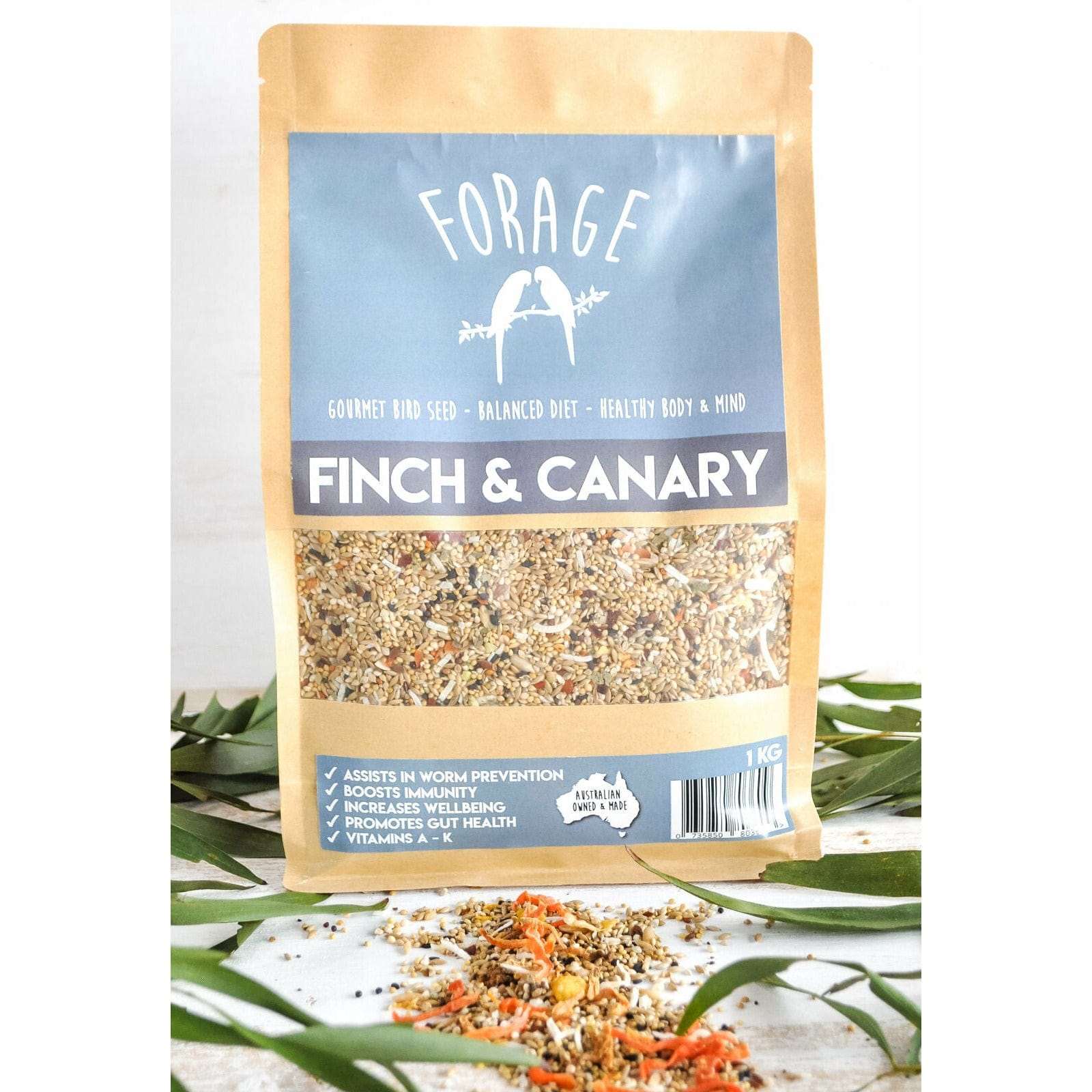 Forage Finch & Canary Mix (Excl. TAS & WA) from Forage Gourmet Seed