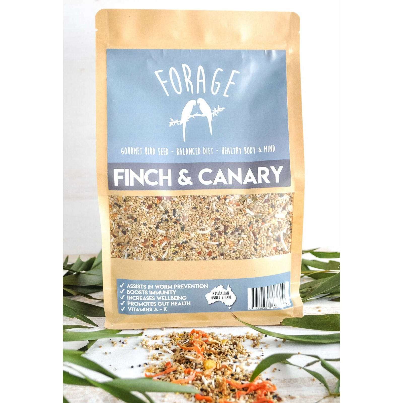 Forage Finch & Canary Mix (Excl. TAS & WA) from Forage Gourmet Seed