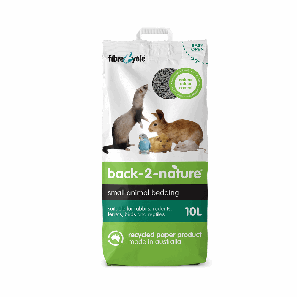 Back 2 Nature Small Animal Bedding & Litter 10L from Fibre Cycle