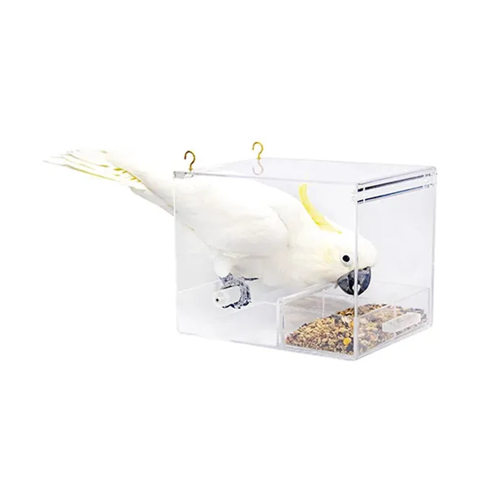 Buy bainbridge mess free bird feeder large online get flocked