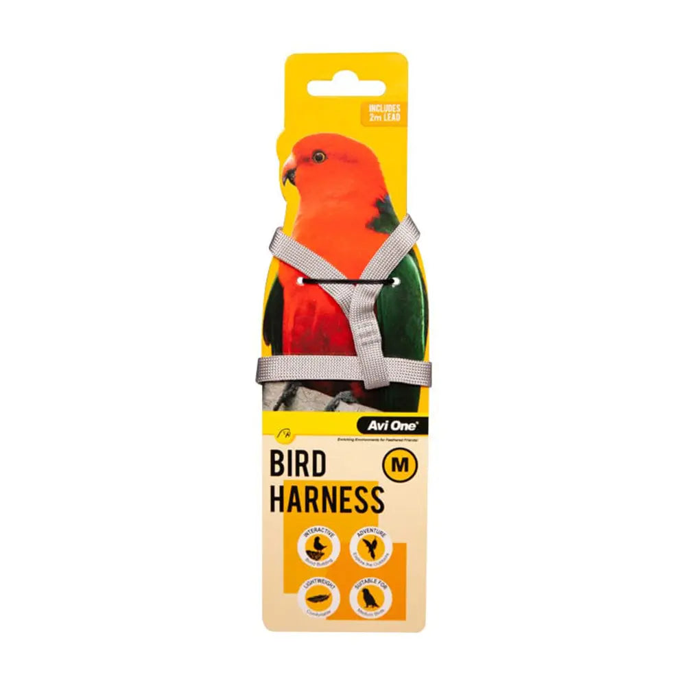 Avi One Bird Harness with Shock Resistant Lead from Avi One