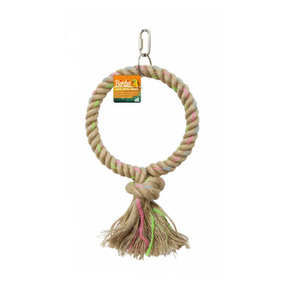 Birdie Jute Parrot Ring Single 16cm from Birdie