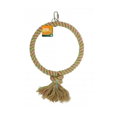 Birdie Jute Parrot Ring Single 25cm from Birdie