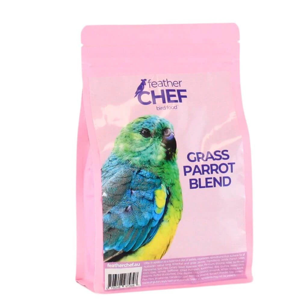 Feather Chef Grass Parrot Blend 2kg (Excl. TAS & WA) from Feather Chef