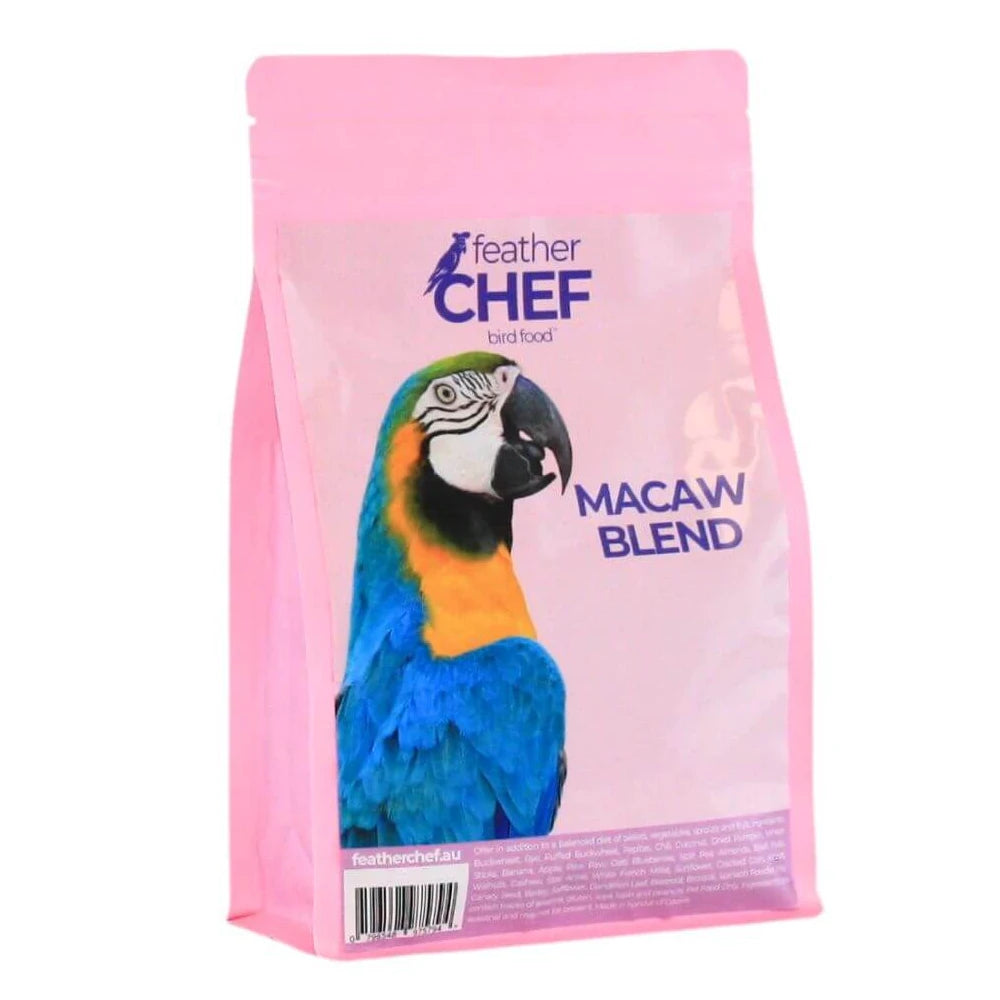 Feather Chef Macaw Blend 500g (Excl. TAS & WA) from Feather Chef