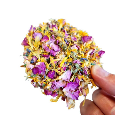 Raw For Birds Flower Foot Toy 3 Pk (Excl. TAS & WA) from Raw For Birds