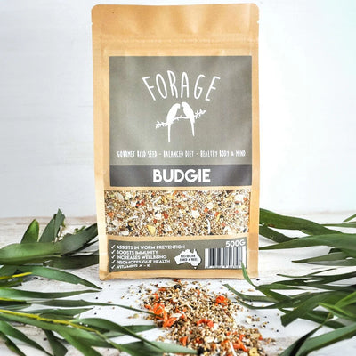 Forage Budgie Mix 500g (Excl. TAS & WA) from Forage Gourmet Seed