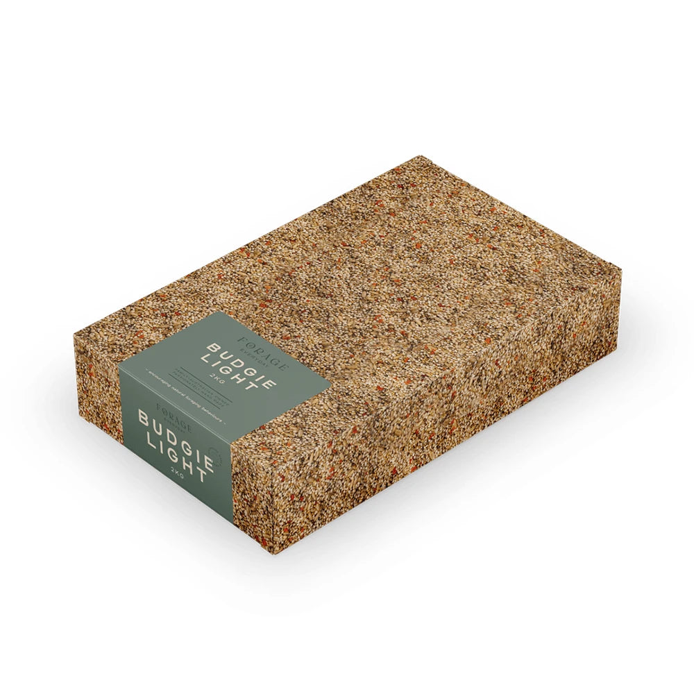 Forage Everyday Budgie Light Blend 2kg (Excl. TAS & WA) from Forage Gourmet Seed