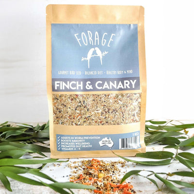 Forage Finch & Canary Mix 1kg (Excl. TAS & WA) from Forage Gourmet Seed