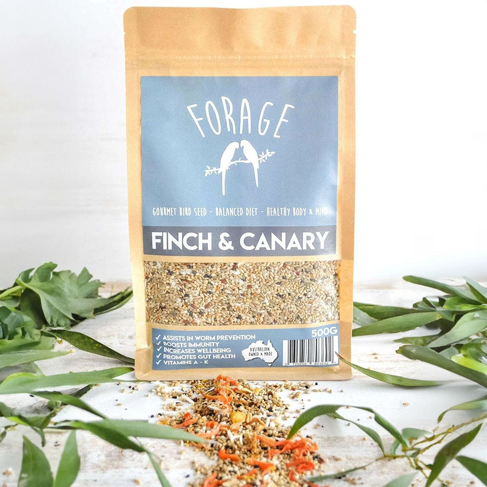 Forage Finch & Canary Mix 500g (Excl. TAS & WA) from Forage Gourmet Seed