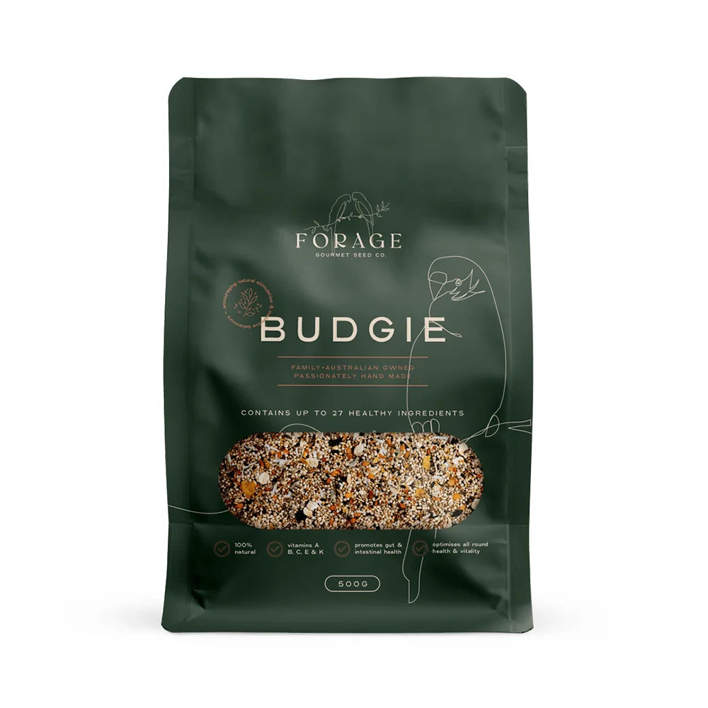 Forage Gourmet Budgie 500g (Excl. TAS & WA)