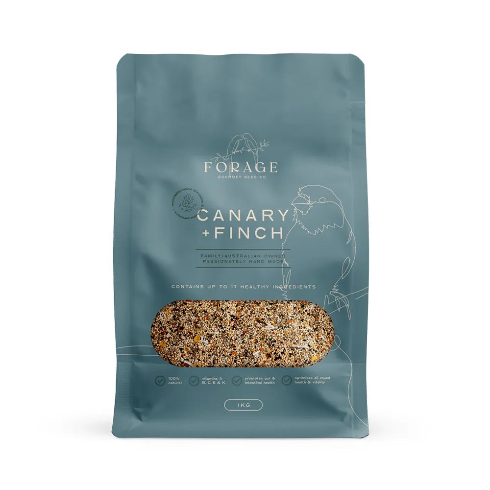 Forage Gourmet Canary & Finch 1kg (Excl. TAS & WA)